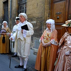 libertins & courtisanes en costume XVIIIe