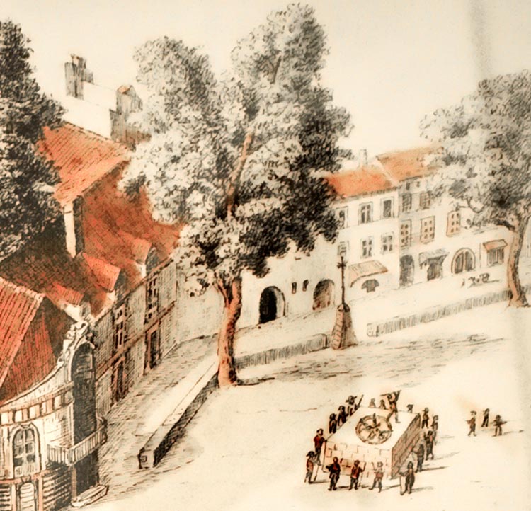 echafaud place precheurs aix sade effigie