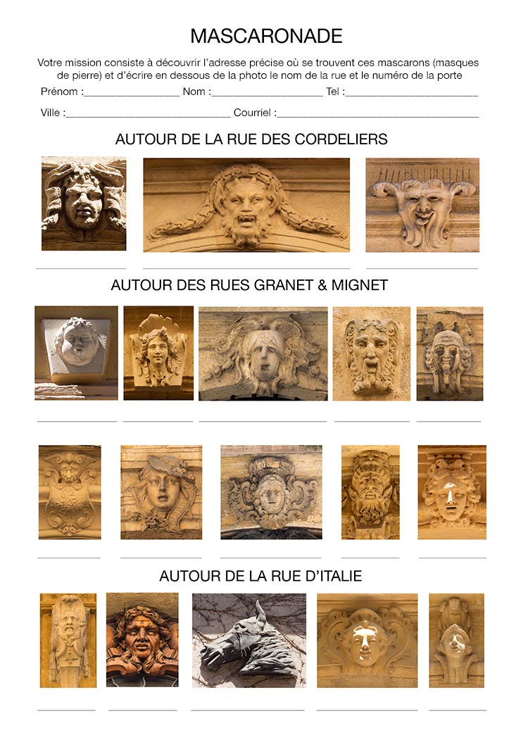 mascaron mascaronade aix