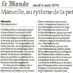 Le Monde 
5 ao�t 2010