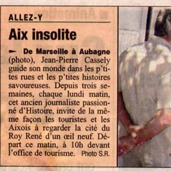 La Provence 
9 ao�t 2004 